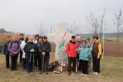 1848-as Hősök emlékére rendezett 30km gyalotúra